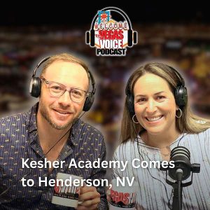Kesher Academy Board Chairman Jordan Betten and Principal Eve Breier